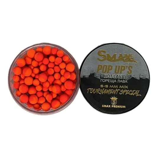 Reducere specială Boilies Smax Pop-up Premium Mix Hot Lava 6-8mm