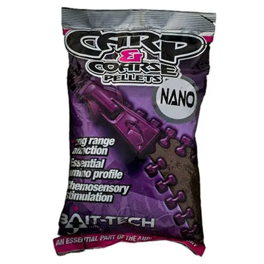 Pelete Bait-Tech Carp & Coarse Pellets NANO 1mm, 700g Preț redus