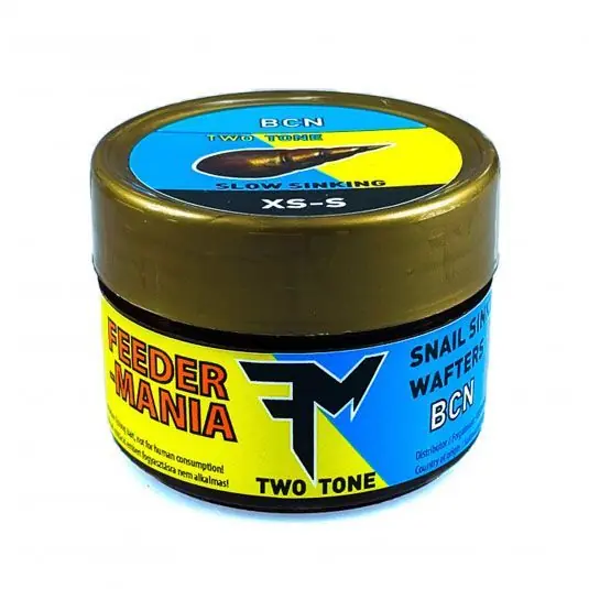 Preferatul clienților Wafters Feedermania Snail Sinking Two Tones BCN, XSmall-Small