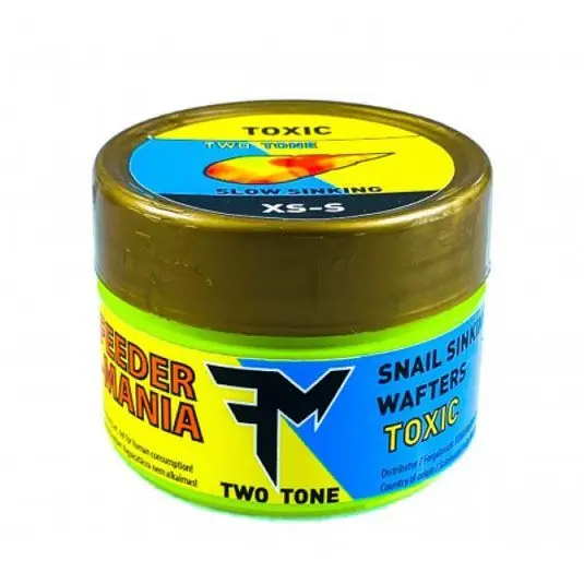 Wafters Feedermania Snail Sinking Two Tones Toxic, XSmall-Small Preț redus