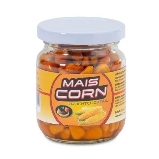Porumb Sanger Fishing Corn Fruit Cocktail Yellow Orange, 220ml Reducere extra
