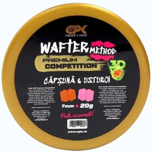 Wafters CPK Competition Mini Method Capsuna & Usturoi 5mm, 15g Bestseller