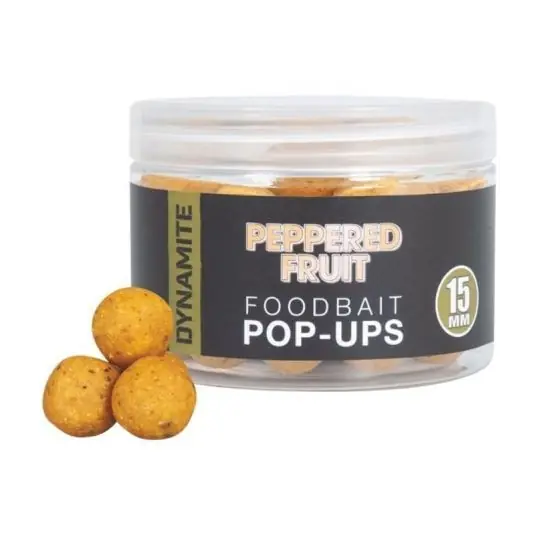 Wafters Dynamite Baits Peppered Fruit Food Bait 15mm Retur gratuit
