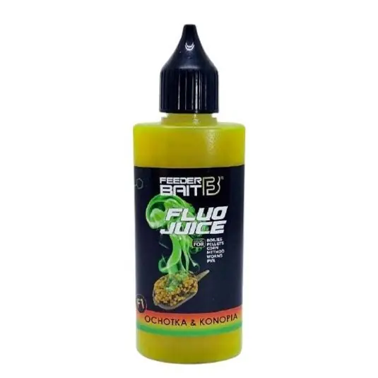 Aditiv lichid Feeder Bait Fluo Juice Larva de Libelula Canepa, 50ml Preț promoțional