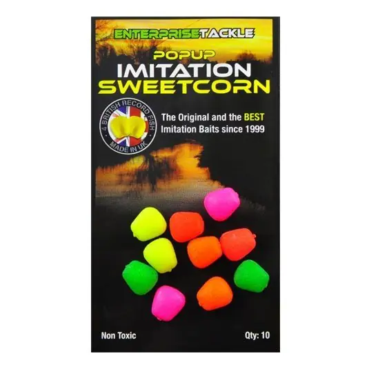 Porumb artificial Enterprise Tackle Pop-Up Sweetcorn Fluoro - Mixed Fluoro Disponibil imediat