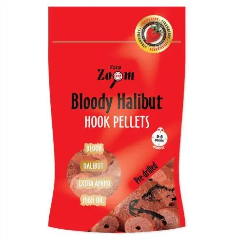 Ofertă de sezon Pelete Carp Zoom Strawberry Halibut Hook Pellets 15mm