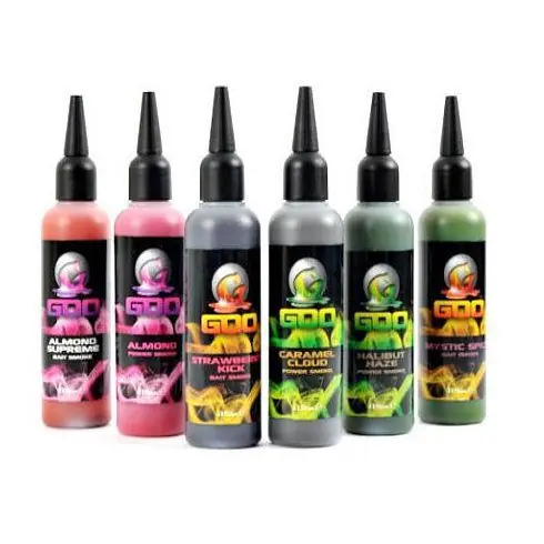 Preferatul clienților Aditiv lichid Korda Goo Spicy Squid Power Bait Smoke 115ml