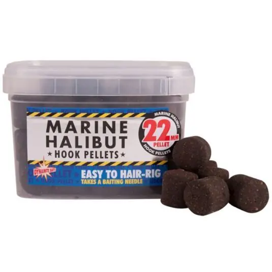 Premium Pelete Dynamite Baits Marine Halibut Hook Pellets 30mm
