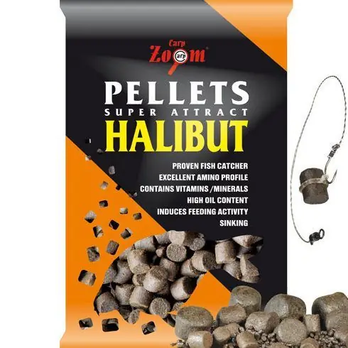 Mai ieftin Pelete Carp Zoom Halibut Feeding Pellets 2mm, 800gr