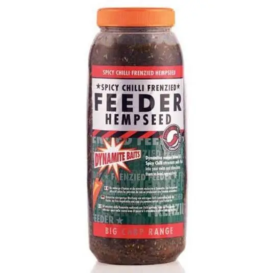 Vezi acum Canepa Dynamite Baits Frenzied Feeder Hempseed Chili 2.5l