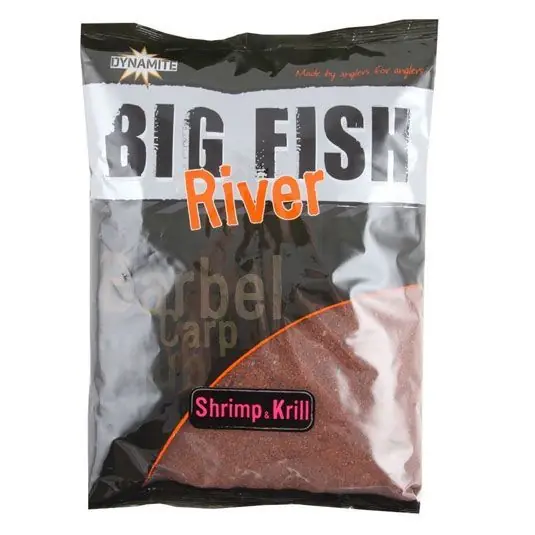 Popular Nada Dynamite Baits Big Fish River Shrimp&Krill 1.8kg