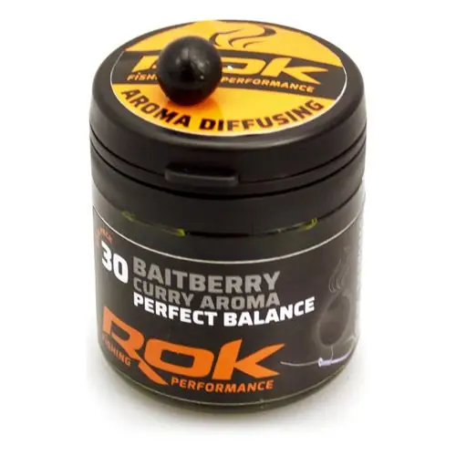 Preferatul clienților Boilies Rok Fishing Baitberry Dip Perfect Balance - Black/Curry