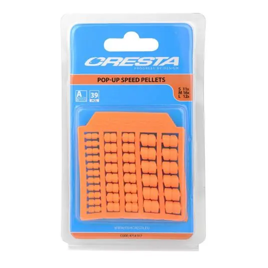 Spro Cresta Pop-Up Speed Pellets - Orange Preferatul clienților