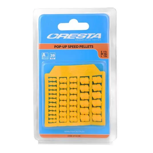 Spro Cresta Pop-Up Speed Pellets - Yellow Popular