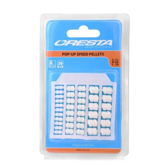 Spro Cresta Pop-Up Speed Pellets - White Noutate
