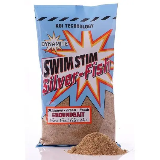 Promoție Nada Dynamite Baits Swim Stim Silver-Fish 900g