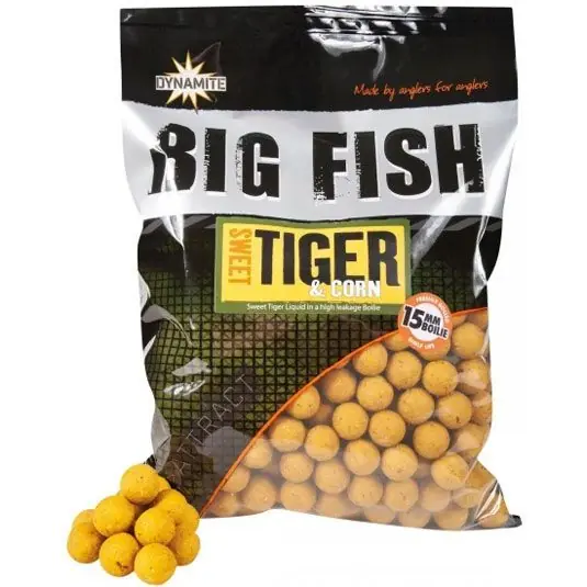 Ofertă Boilies Dynamite Baits Big Fish Sweet Tiger & Corn 20mm/1.8kg