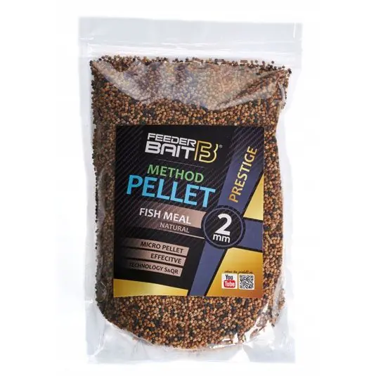Ieftin Pelete Feeder Bait Method Pellet Natural 2mm, 800g
