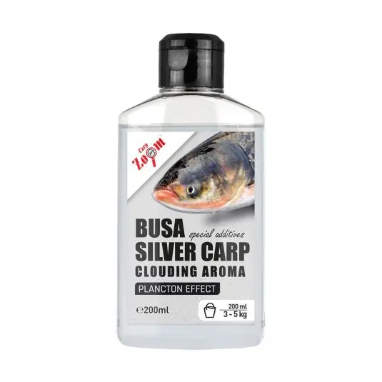 Aditiv lichid Carp Zoom Busa Silver Carp Clouding - 200ml Ultima șansă