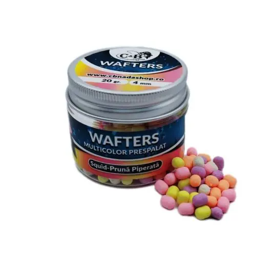 Retur gratuit Wafters C&B Prespalat Multicolor Squid-Pruna Piperata 4mm