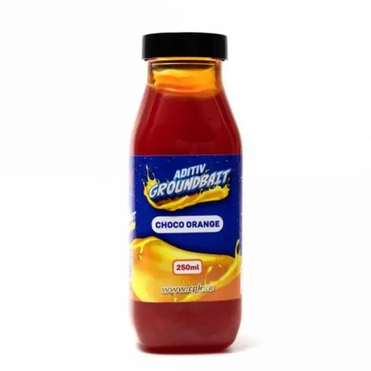 Aditiv lichid CPK Baza Groundbait, Choco-Orange, 250ml Disponibil imediat