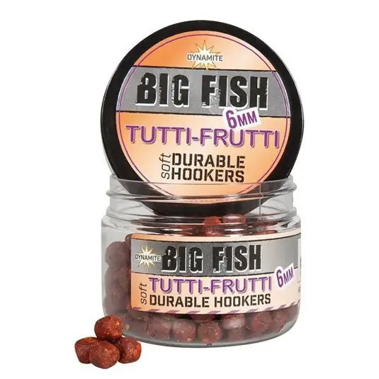 Ieftin Pelete Dynamite Baits Big Fish Durable Hook Pellet Tutti-Frutti 6mm