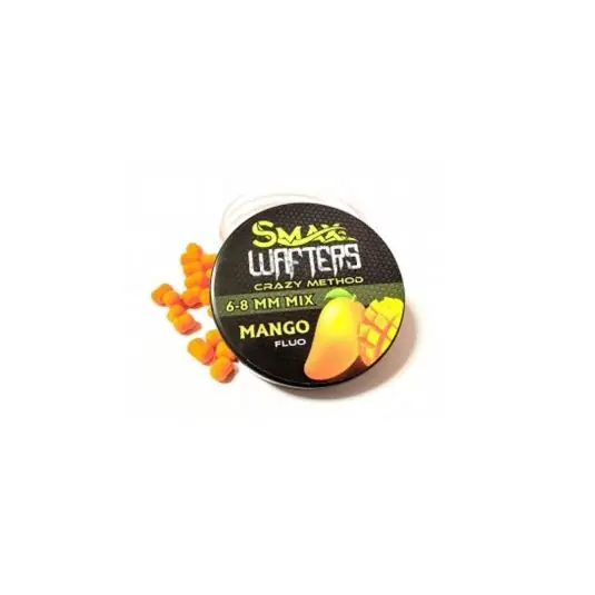 Wafters Smax Fluo Mix Mango 6-8mm Reducere de preț