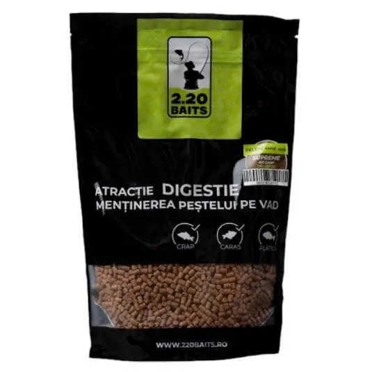 Reducere specială Pelete 2.20 Baits Pellets Big Fish Carp, 4mm, 800g