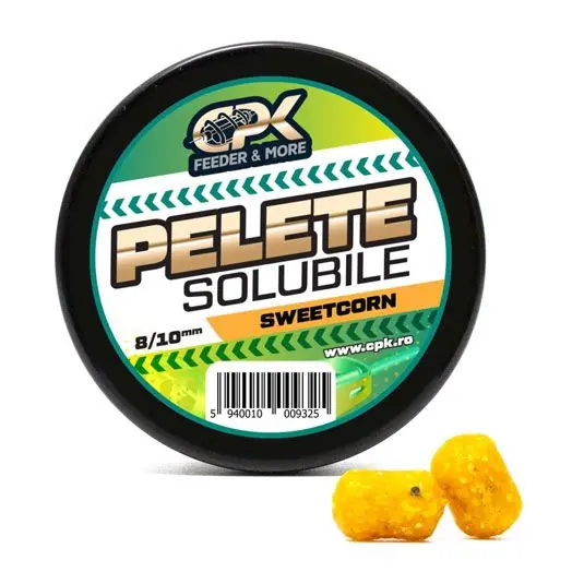 Pelete CPK Solubile Feeder Sweetcorn, 8-10mm Reducere