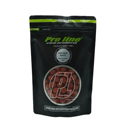 Bestseller Boilies Pro Line Solubile Garlic and Robin Red 1kg, 20mm