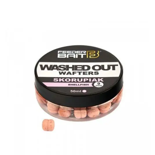 Wafters Feeder Bait Washed Out Shellfish, 9mm Nu rata