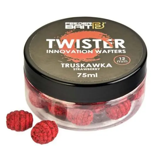 Preț mic Wafters Feeder Bait Pop-Up Twister Capsuna, 12mm