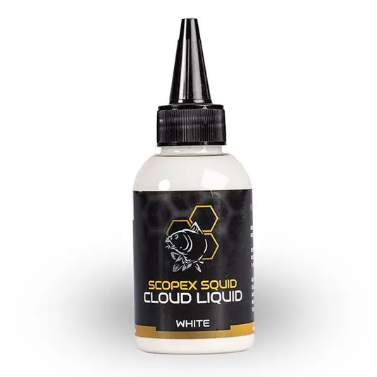 Plată securizată Aditiv lichid Nash Scopex Squid Cloud Liquid White, 100ml