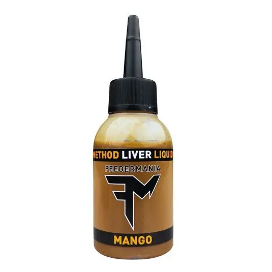 Premium Aditiv lichid Feedermania Method Liver Liquid Mango, 75ml