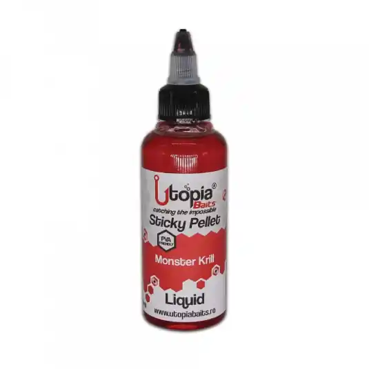 Reduceri Aditiv lichid Utopia Baits Sticky Pellet Liquid Monster Krill, 100ml
