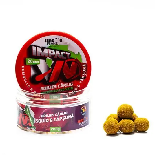 Boilies Senzor Impact VM Predigerated Skin 20-24mm 200g Bestseller