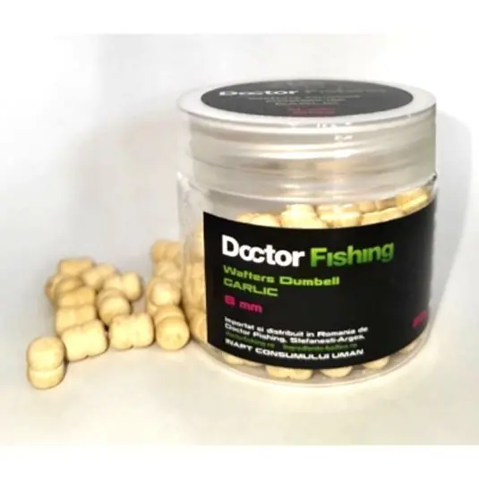 Wafters Doctor Fishing Dumbells White Garlic 8mm, 20g Ofertă limitată