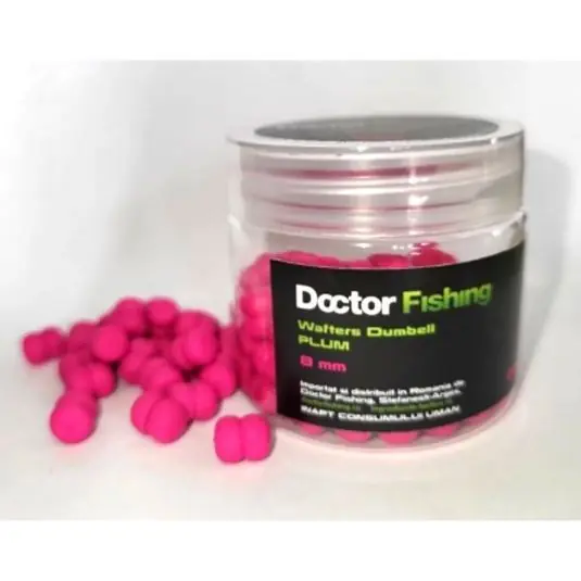 Wafters Doctor Fishing Dumbells Purple Plum 8mm, 20g Mai ieftin