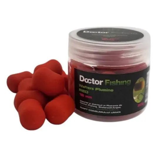Nu rata Wafters Doctor Fishing Dumbell Flumino Red 16mm, 30g