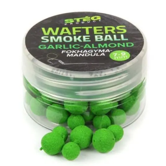 Wafters Steg Smoke Ball Garlic-Almond 7-9mm, 15g Ultima șansă