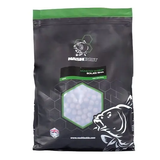 Boilies Nash Monster Shrimp 15mm, 1kg Bestseller