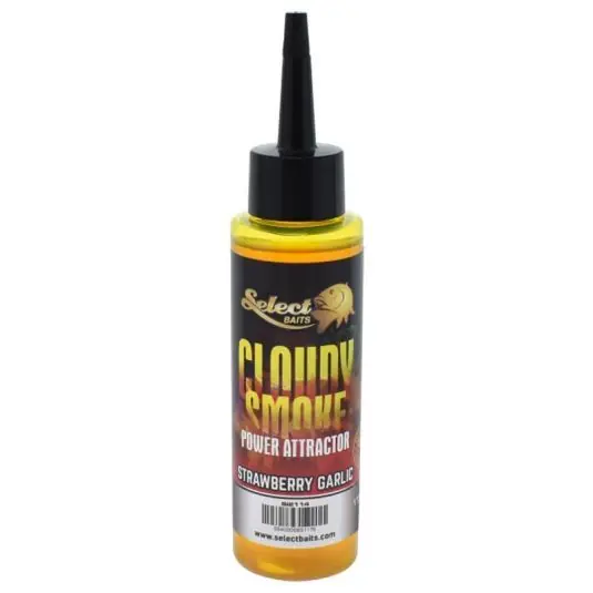 Aditiv lichid Select Baits Lichid Smoke Strawberry Garlic 115ml Popular
