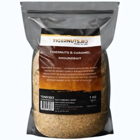 Preț promoțional Nada Tigernuts Caramel & Tigernuts Groundbait 1kg