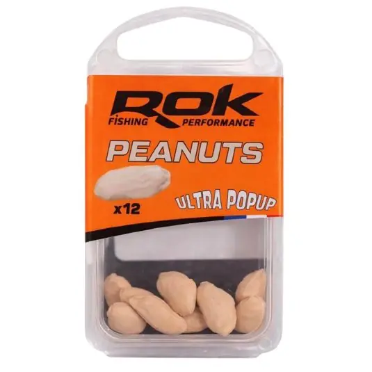Arahide artificiale Rok Fishing Peanuts Ultra Popup Light Colour Lichidare de stoc