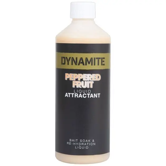 Aditiv lichid Dynamite Baits Peppered Fruit Liquid Attractant 500ml Nu rata