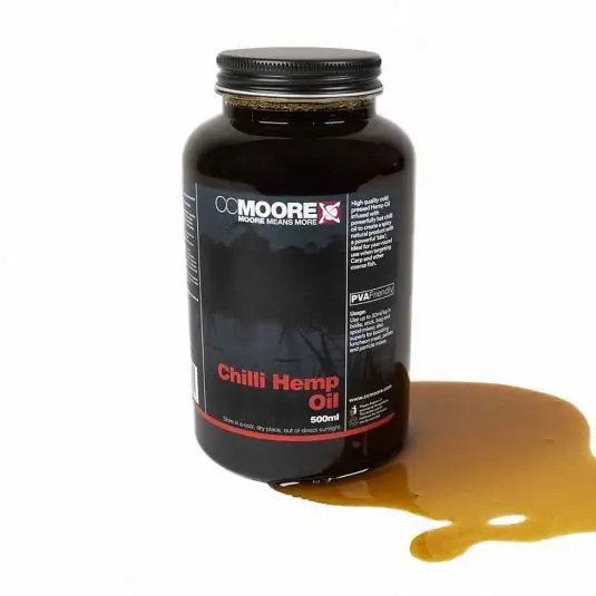 Aditiv lichid CC Moore Liquid Chilli Hemp Oil, 500ml Noutate