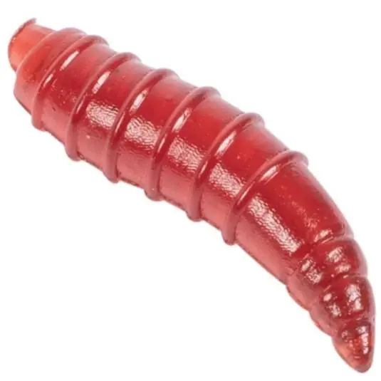 Viermi artificiali Korum Grub Imitation Maggots, culoare Rosu Reduceri
