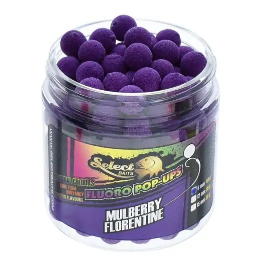 Boilies Select Baits Pop Up Mulberry Florentine 12mm Plată sigură