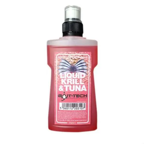 Aditiv Lichid Bait-Tech Liquid Krill & Tuna 250ml Ofertă limitată
