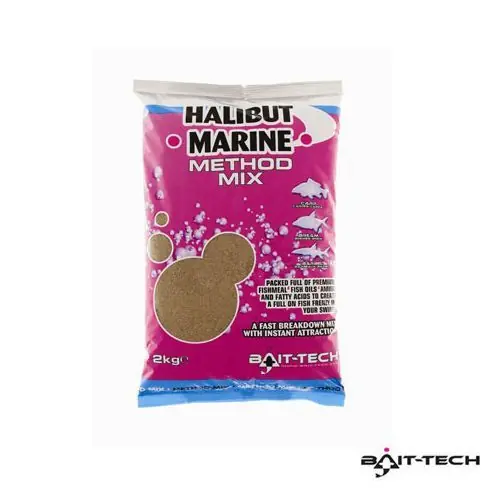Ofertă specială Nada Bait-Tech Halibut Marine Method 2kg